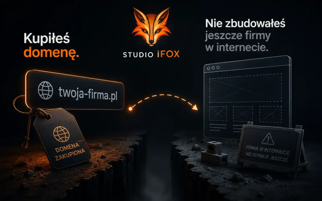 Kupiłeś domenę. Nie zbudowałeś jeszcze firmy w internecie.