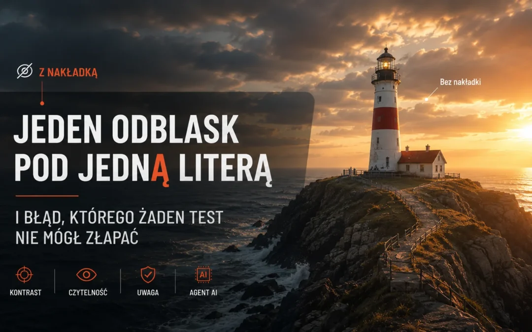 Jeden odblask pod jedną literą — i błąd, którego żaden test nie mógł złapać