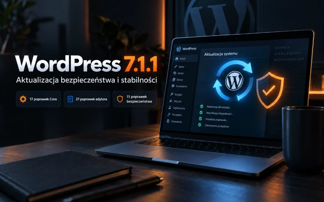 WordPress 7.1.1 — co naprawia ta aktualizacja i dlaczego warto ją wdrożyć