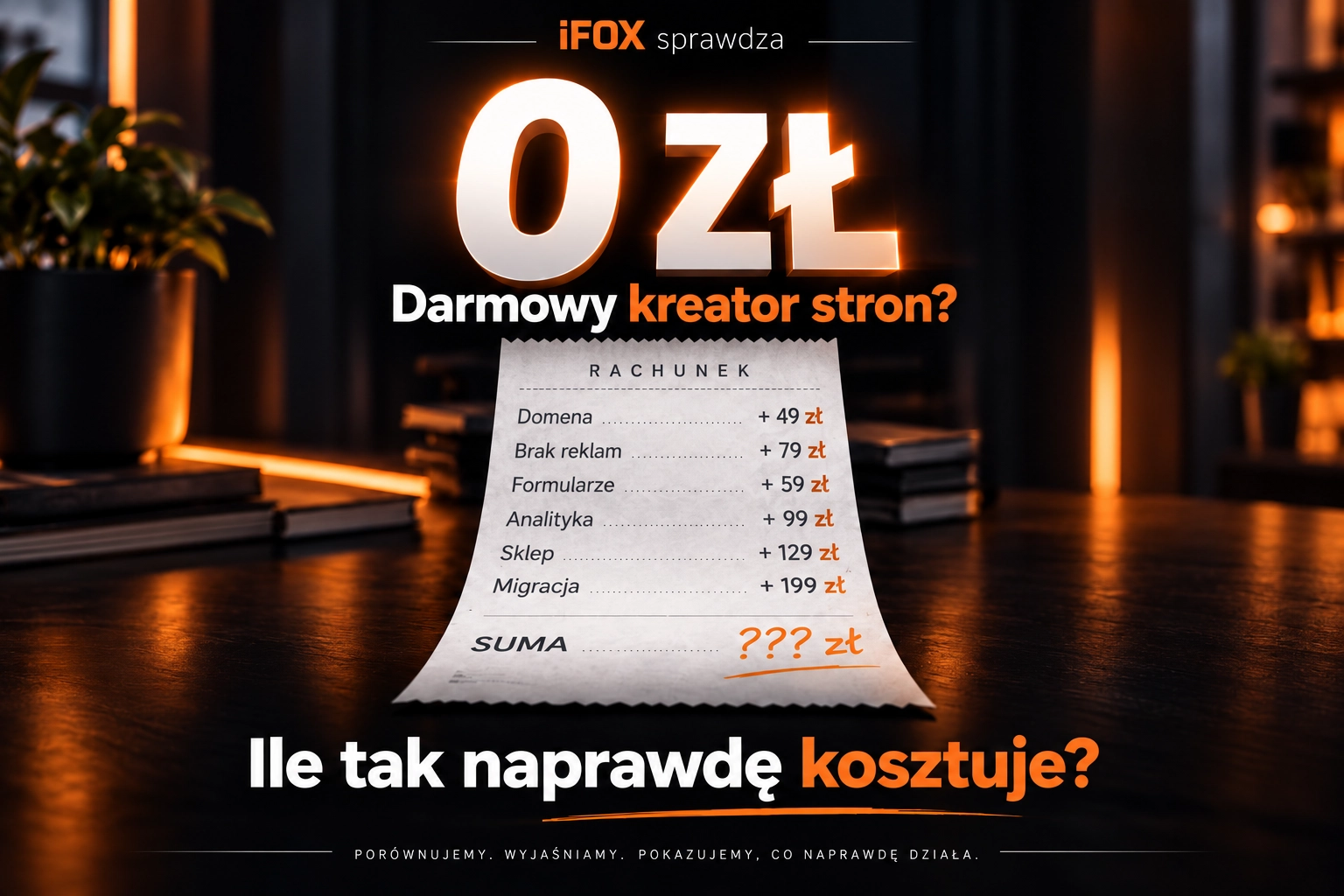 iFOX sprawdza – darmowy kreator stron — ile tak naprawdę kosztuje? iFOX sprawdza - darmowy kreator stron — ile tak naprawdę kosztuje?